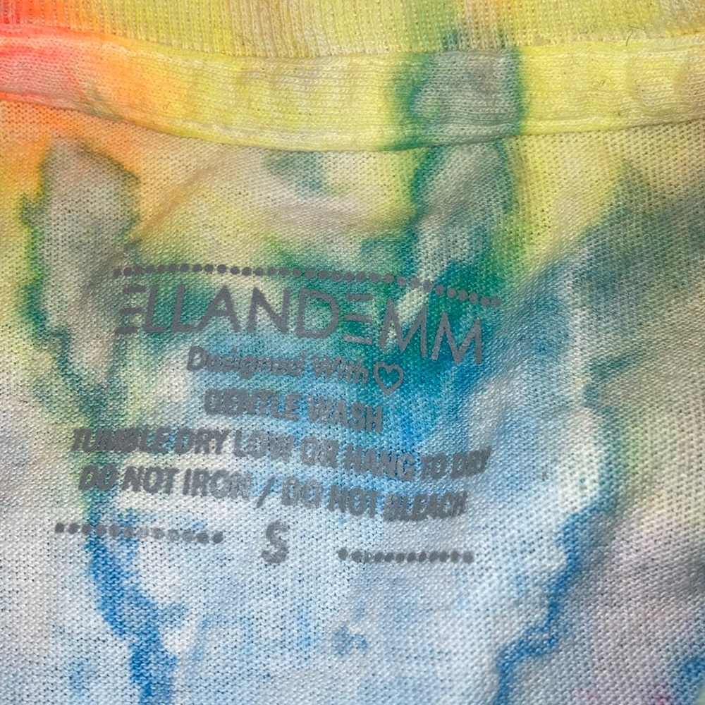 ELLANDEMM RAD Neon Tie-Dye Tee - Picture 3 of 6